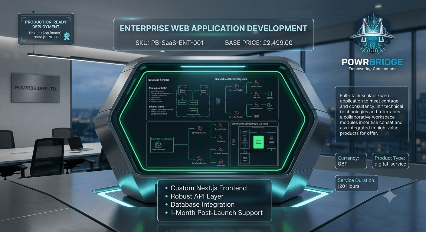 Enterprise Web Application Development